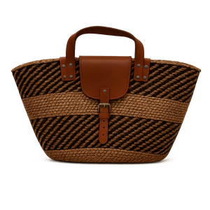 handwoven kenyan hand tote