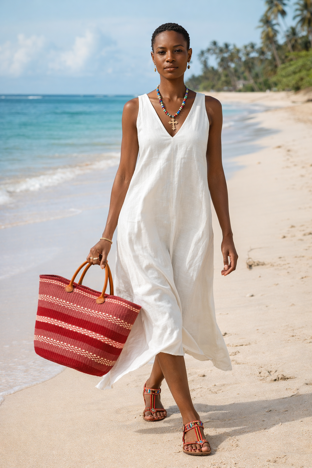 The Mara Stripe Tote